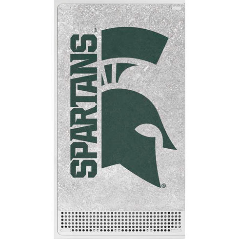Michigan State University Spartans Half Logo Xbox Series S Console Skin