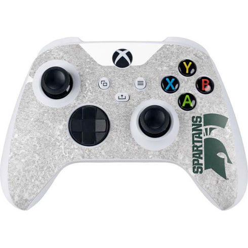 Michigan State University Spartans Half Logo Xbox Series S Controller Skin
