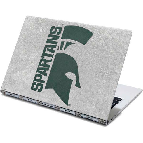 Michigan State University Spartans Half Logo Yoga 910 2-in-1 14in Touch-Screen Skin