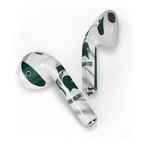 Michigan State University Spartans Jersey Apple AirPods Skin