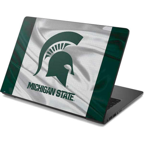 Michigan State University Spartans Jersey Dell Chromebook Skin