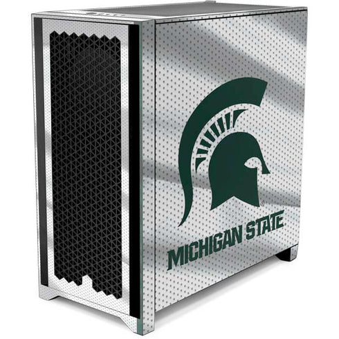 Michigan State University Spartans Jersey Corsair 4000D Tempered Glass Mid-Tower ATX Case Skin