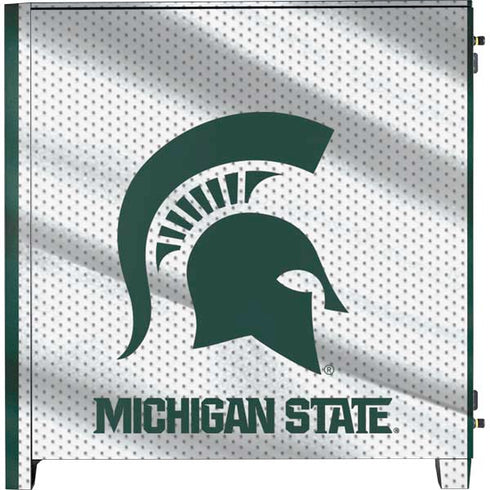 Michigan State University Spartans Jersey Corsair 4000D Tempered Glass Mid-Tower ATX Case Skin