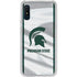 Michigan State University Spartans Jersey Galaxy A10e Clear Case
