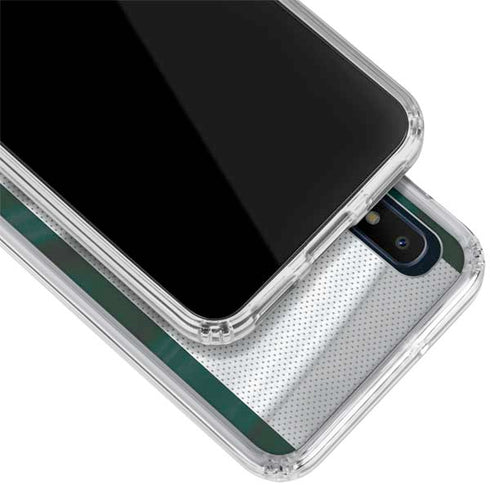 Michigan State University Spartans Jersey Galaxy A10e Clear Case