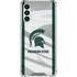 Michigan State University Spartans Jersey Galaxy A13 5G Clear Case