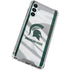 Michigan State University Spartans Jersey Galaxy A13 5G Clear Case