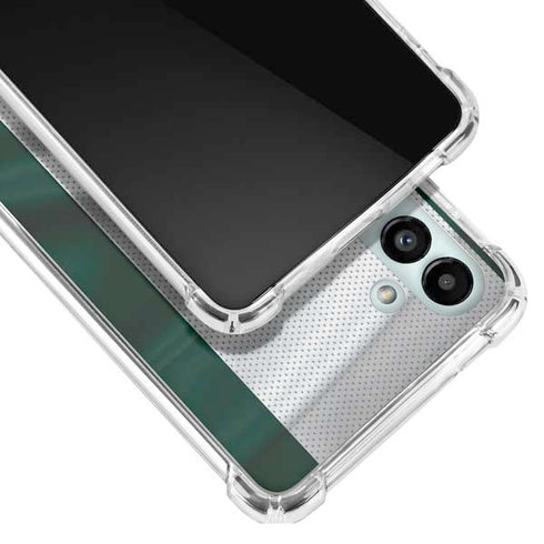 Michigan State University Spartans Jersey Galaxy A13 5G Clear Case
