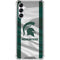 Michigan State University Spartans Jersey Galaxy A15 5G Clear Case