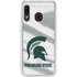 Michigan State University Spartans Jersey Galaxy A20 Clear Case
