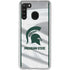 Michigan State University Spartans Jersey Galaxy A21 Clear Case