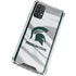 Michigan State University Spartans Jersey Galaxy A32 5G Clear Case