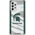 Michigan State University Spartans Jersey Galaxy A53 5G Clear Case