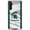 Michigan State University Spartans Jersey Galaxy A54 5G Clear Case