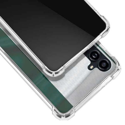 Michigan State University Spartans Jersey Galaxy A54 5G Clear Case