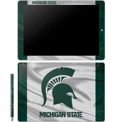 Michigan State University Spartans Jersey Galaxy Book 12in Skin