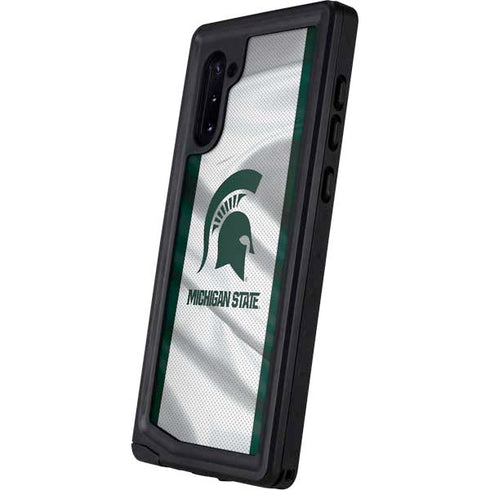 Michigan State University Spartans Jersey Galaxy Note 10 Waterproof Case