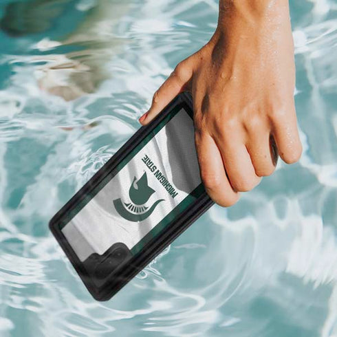 Michigan State University Spartans Jersey Galaxy Note 10 Waterproof Case