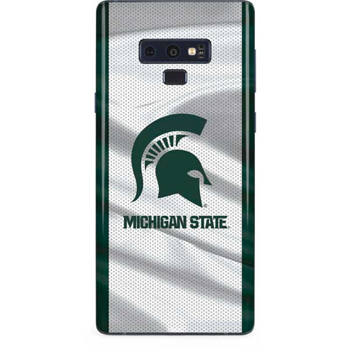 Michigan State University Spartans Jersey Galaxy Note 9 Skin