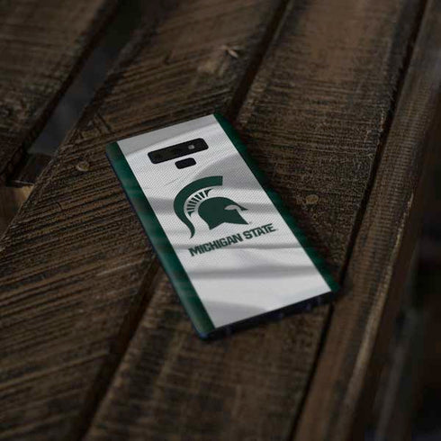 Michigan State University Spartans Jersey Galaxy Note 9 Skin