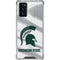 Michigan State University Spartans Jersey Galaxy Note20 5G Clear Case