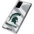 Michigan State University Spartans Jersey Galaxy Note20 5G Clear Case