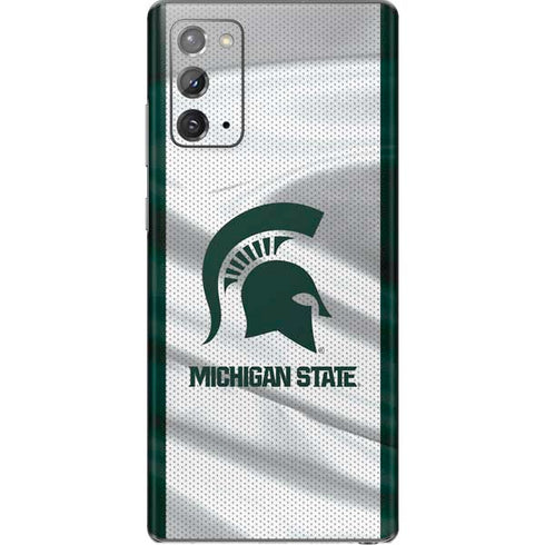 Michigan State University Spartans Jersey Galaxy Note20 5G Skin