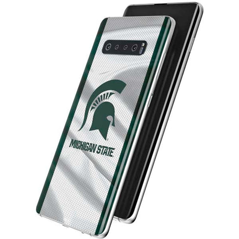 Michigan State University Spartans Jersey Galaxy S10 Plus Skin