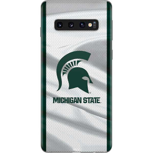 Michigan State University Spartans Jersey Galaxy S10 Skin