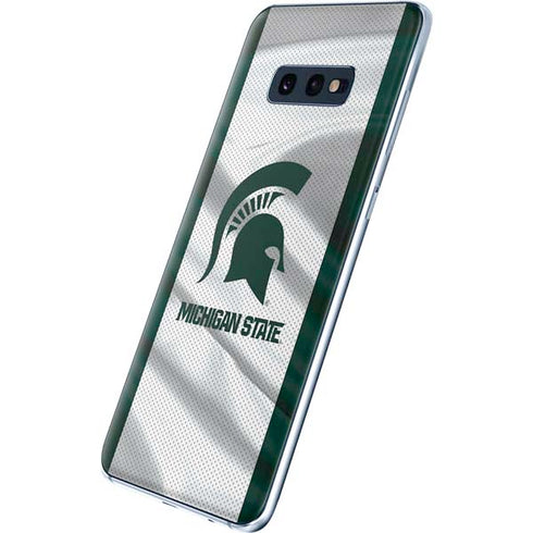 Michigan State University Spartans Jersey Galaxy S10e Skin