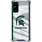 Michigan State University Spartans Jersey Galaxy S20 FE Clear Case