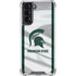 Michigan State University Spartans Jersey Galaxy S21 5G Clear Case
