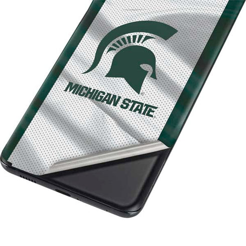 Michigan State University Spartans Jersey Galaxy S21 5G Skin