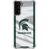 Michigan State University Spartans Jersey Galaxy S21 Plus 5G Clear Case
