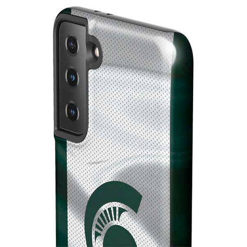 Michigan State University Spartans Jersey Galaxy S21 Plus 5G Pro Case