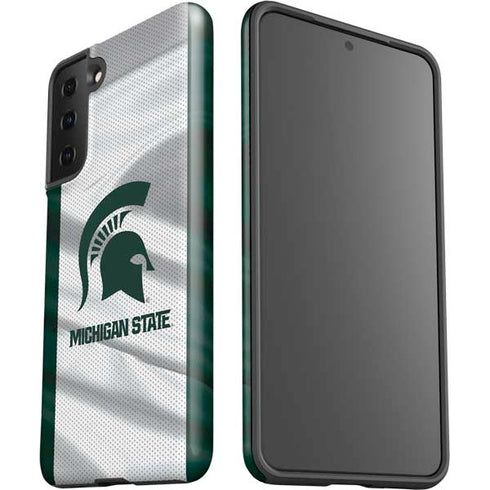 Michigan State University Spartans Jersey Galaxy S21 Plus 5G Pro Case