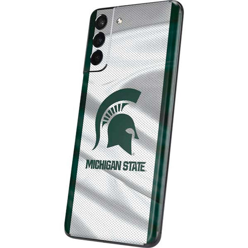 Michigan State University Spartans Jersey Galaxy S21 Plus 5G Skin