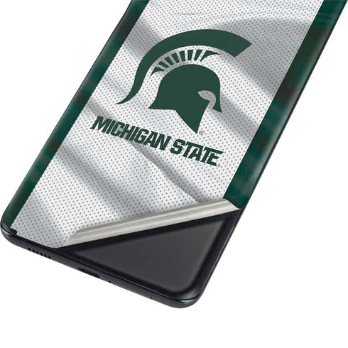 Michigan State University Spartans Jersey Galaxy S21 Plus 5G Skin