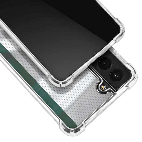 Michigan State University Spartans Jersey Galaxy S22 Clear Case