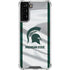 Michigan State University Spartans Jersey Galaxy S22 Plus Clear Case
