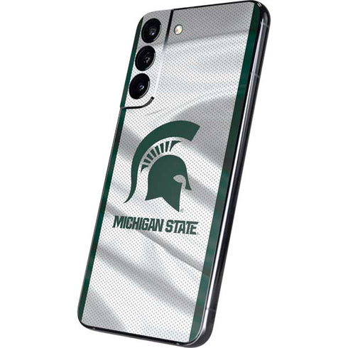 Michigan State University Spartans Jersey Galaxy S22 Plus Skin
