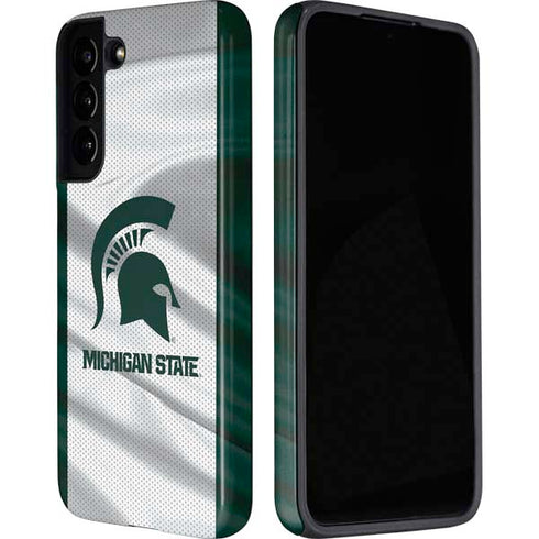 Michigan State University Spartans Jersey Galaxy S22 Pro Case