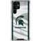 Michigan State University Spartans Jersey Galaxy S22 Ultra Clear Case
