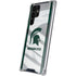 Michigan State University Spartans Jersey Galaxy S22 Ultra Clear Case