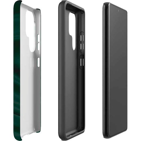 Michigan State University Spartans Jersey Galaxy S22 Ultra Pro Case