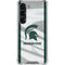 Michigan State University Spartans Jersey Galaxy S23 Clear Case