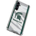 Michigan State University Spartans Jersey Galaxy S23 FE Clear Case