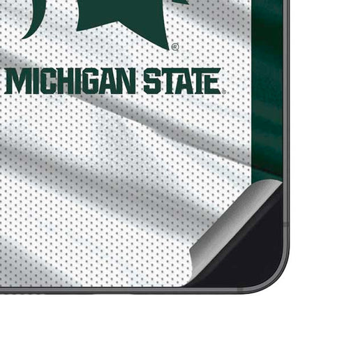 Michigan State University Spartans Jersey Galaxy S23 FE Skin