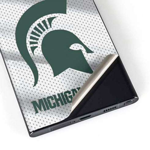 Michigan State University Spartans Jersey Galaxy S23 Ultra Skin