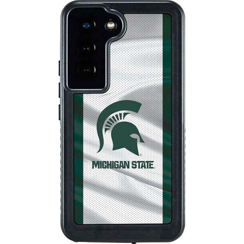 Michigan State University Spartans Jersey Galaxy S23 Waterproof Case